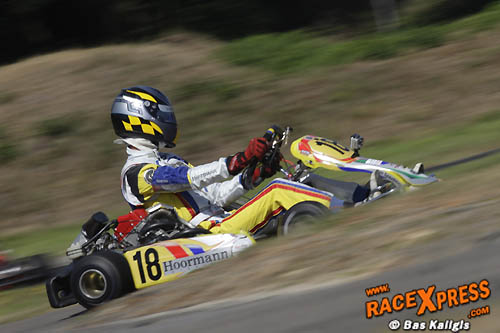 Pim Speelman op weg naar podium